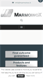 Mobile Screenshot of marmoinox.it